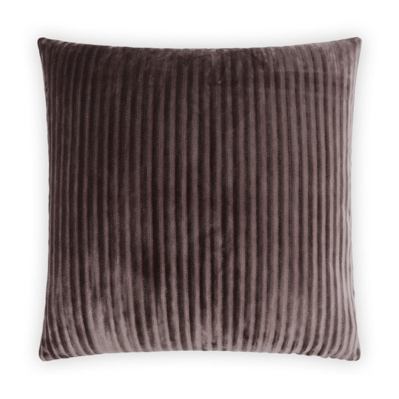 Coussin décoratif Hayworth, Mauve, Carré 22 po