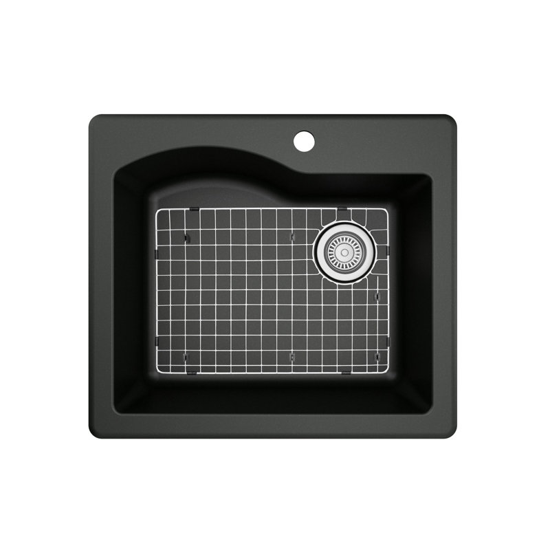 Karran 19-1/2 In. X 14 In. Stainless Steel Bottom Grid Fits Qt-671, Qu-671