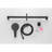 Matte Black Handheld Shower Including 28-Inch Slide Bar And 59-Inch Hose, Stainless Steel Formed, Adjustable For Ideal Height, Vigorous Water Flow Volume, Nozzles Clear Discharge, Rust- Product