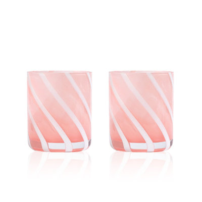 Savannah Peach Whiskey Glass Set of 2