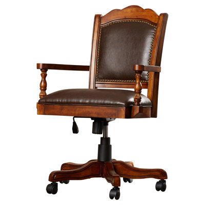 Armalda Swivel Upholstered Counter Stool
