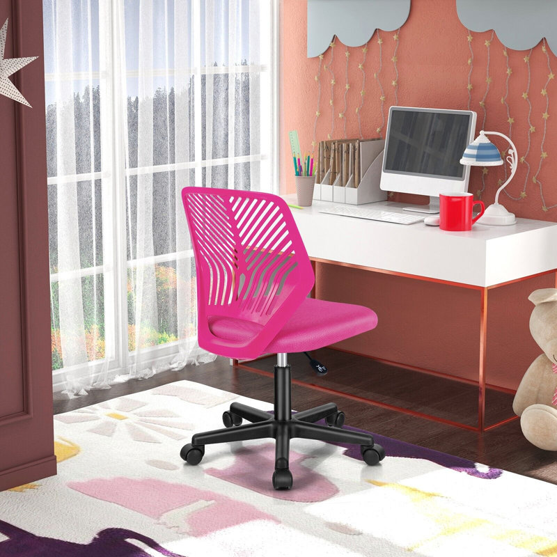 Inbox Zero Inara Office Chair, Blue