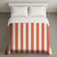 Red White Stripes Duvet Covers-125167724