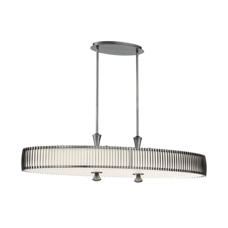 1 - Light Pewter Kitchen Island Pendant