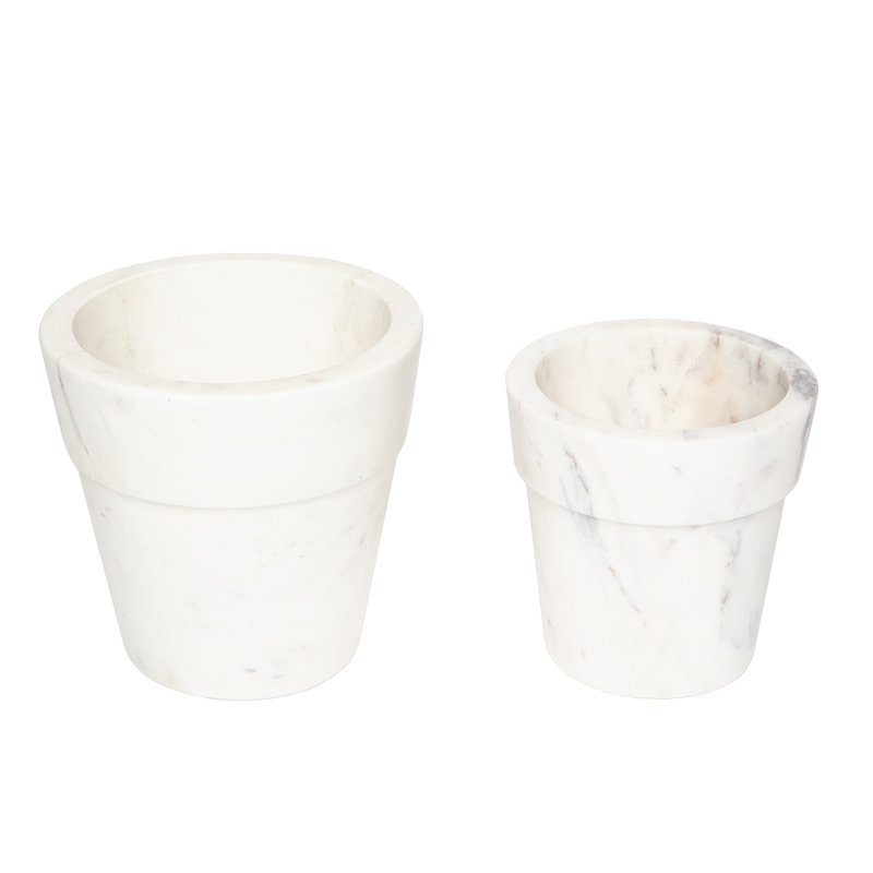 Pot Planter, 5" H x 4.37" W x 3" D