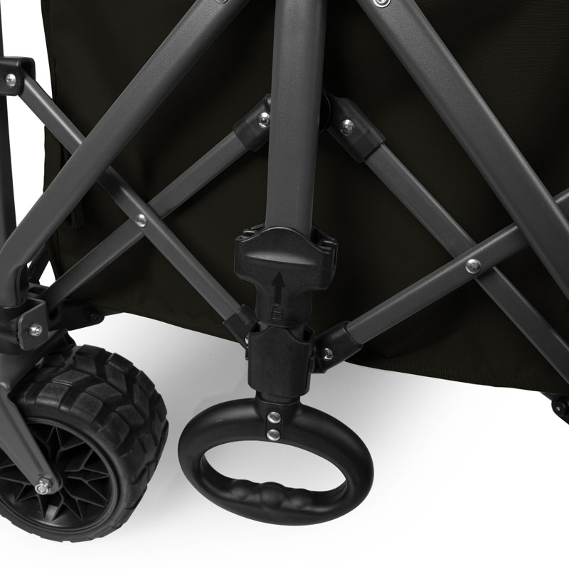 Chariot pliable tout-terrain Wilderness, Noir / gris