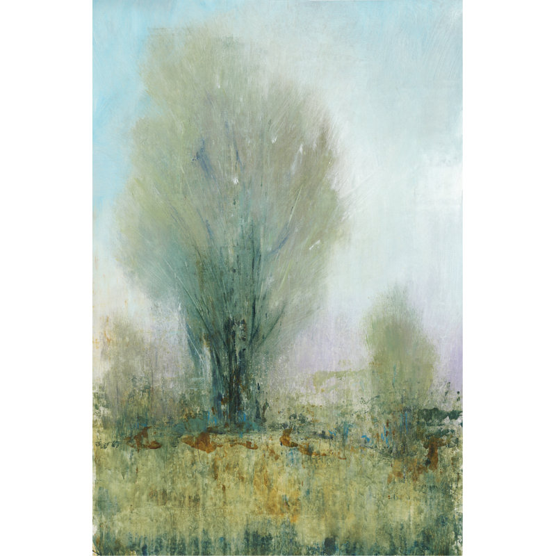 «Arbor I», peinture sur toile, H 12 po x l 8 po