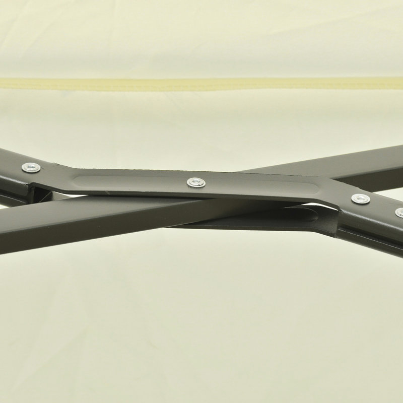 460cm X 270cm Rectangular Market Parasol, Biege