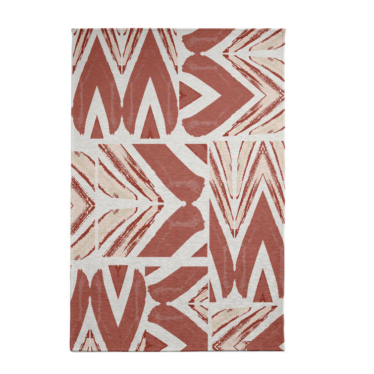 Safari Chenille Abstract Indoor Rug