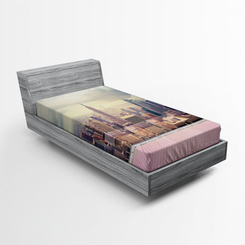 Microfiber Fitted Sheet, Twin Fitted Sheet