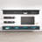 Lieberman 126" Modern Floating Wall Mounted Entertainment Center with 16-Color LED Lighting, High Gloss Finish-1678989068