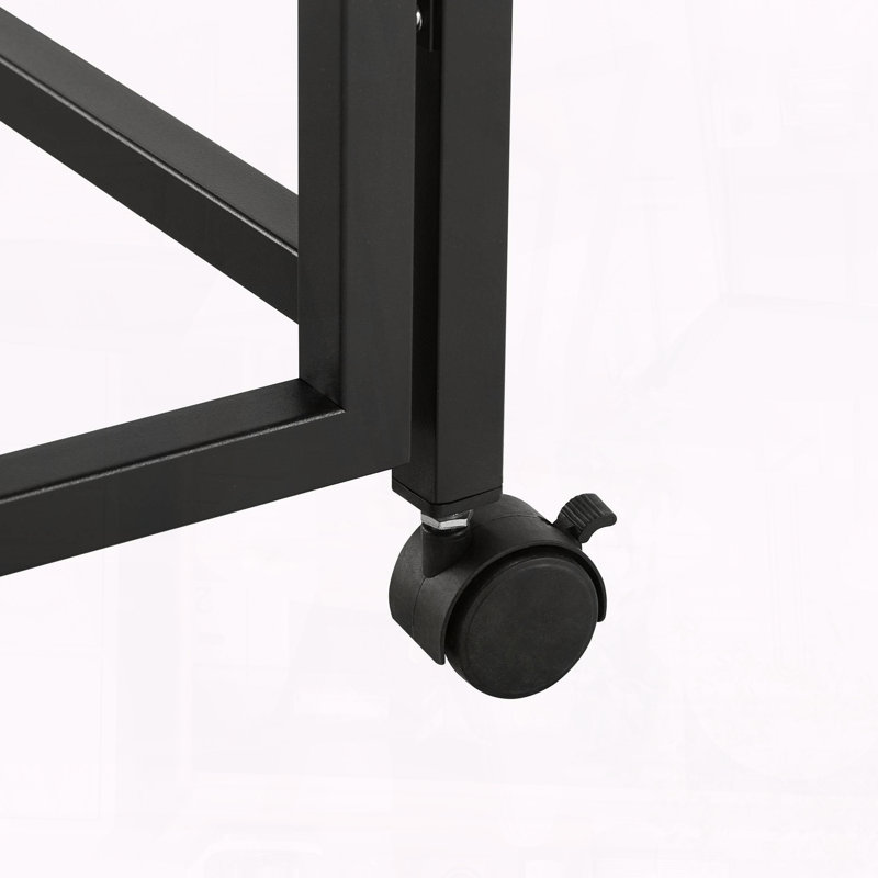 Petit bureau pliant pour petits espaces - noir, H 29,53 po x l 31,5 po x P 15,75 po