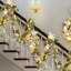 Couronne de Noël de 30 pouces avec lumières pour porte d'entrée et fenêtre de foyer