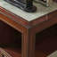 Armoire d'appoint de rangement peinte à la main