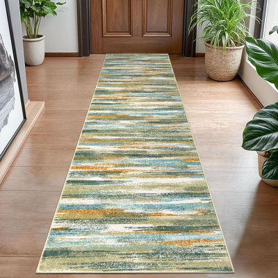 Tapis de couloir de cuisine lavable antidérapant