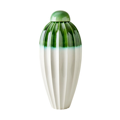 Fluted Handcrafted Jar