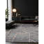 Tapis gris soyeux et moelleux-100890260