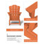 Chaise Adirondack en acier PEHD pliable-1833397266
