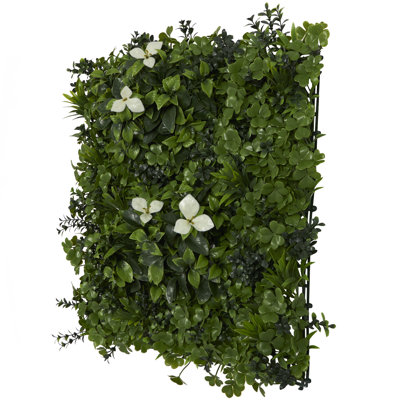 Faux Foliage Square Other Green Artificial Foliage with Realistic Leaves Set