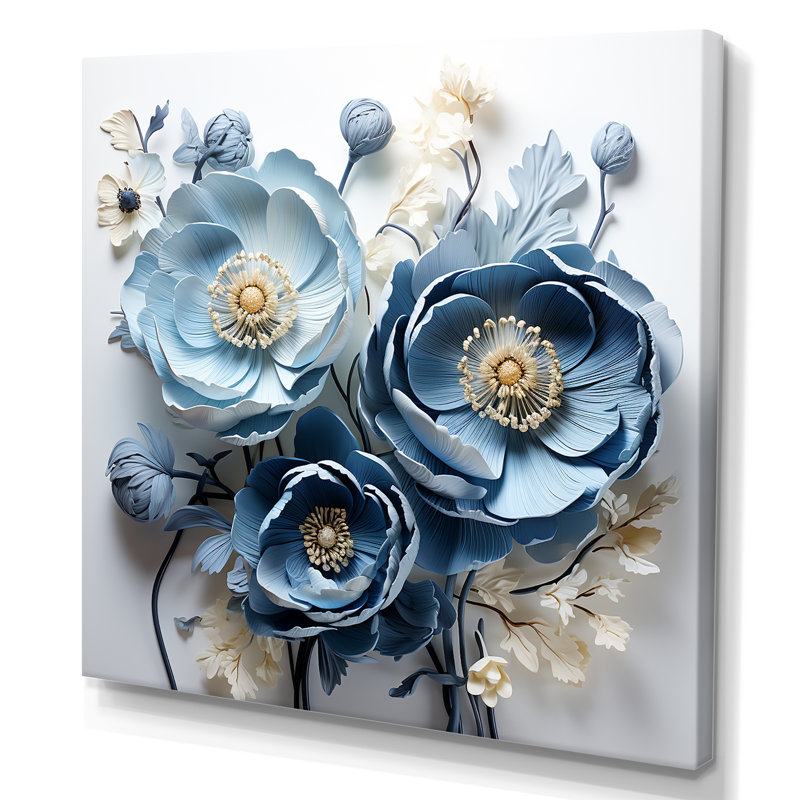«Ranunculus Bouquet VI», reproduction sur toile, H 16 po x l 16 po x P 1 po, Toile tendue