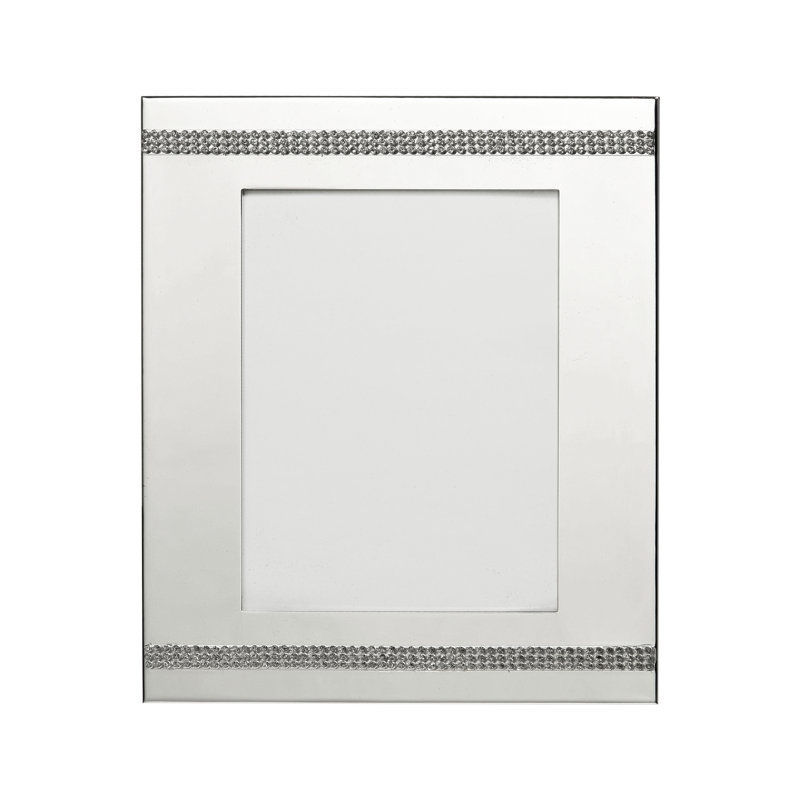 Silver Metal Matte Picture Frame, 4" x 6"