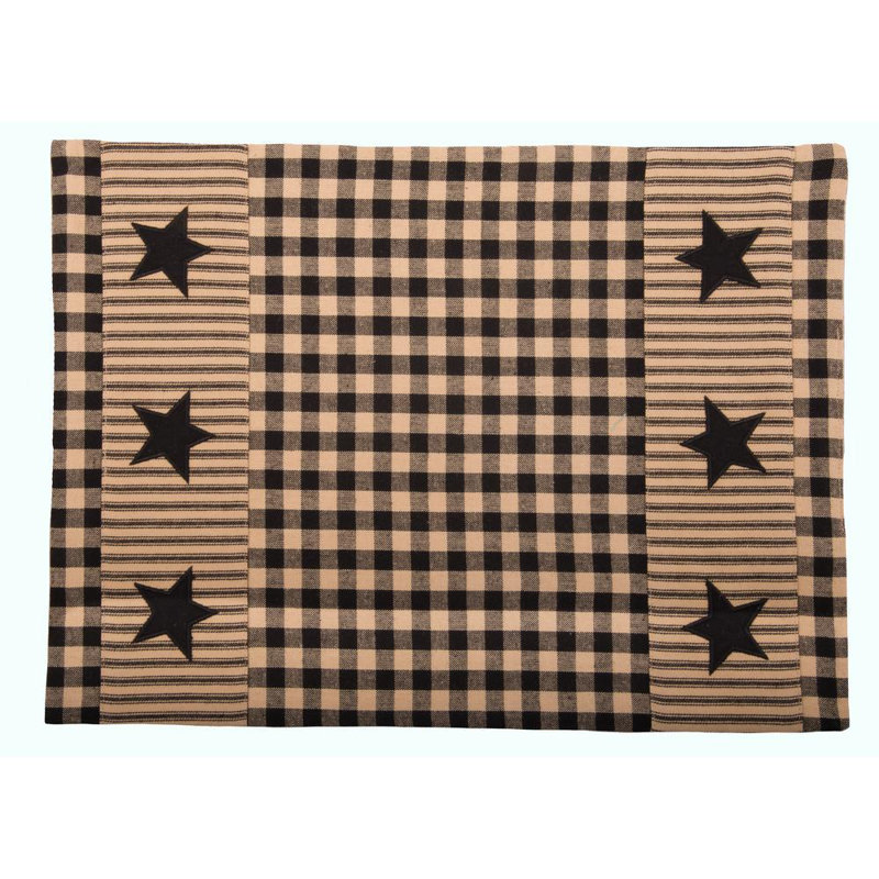 Napperon Rosalind Wheeler, Noir / beige