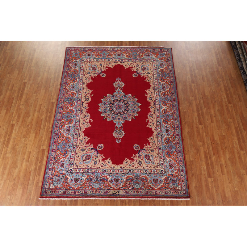 Tapis traditionnel rouge 8 x 11