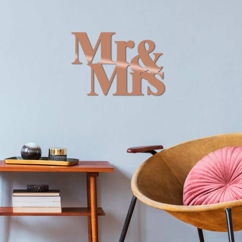 Wall Decor on Metal, Copper