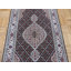 Tapis de zone en laine rectangulaire 2 pi 7 po x 4 pi 9 po one-of-kind à la main noué la Beaton
