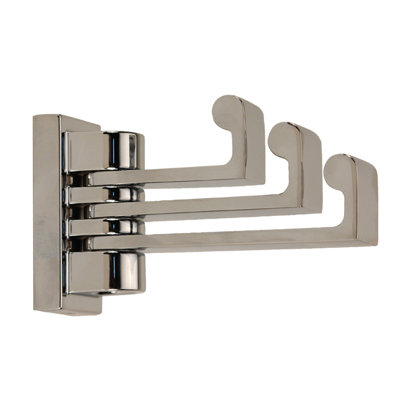 Luna Triple Wall Mounted Robe Hook