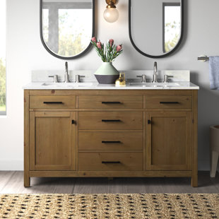 Zelda 60-inch Double Farmhouse Vanity