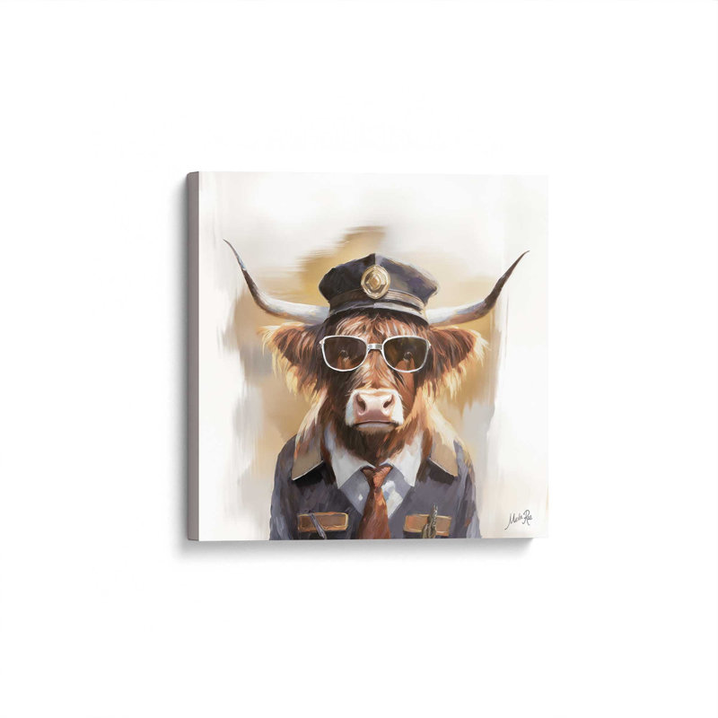 Highland Security by Marla Rae Art Print, Toile non encadrée, L 20 po x H 20 po, Ne s’applique pas