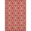 Tapis rouge Prisco lavable à la machine de qualité supérieure-844498408