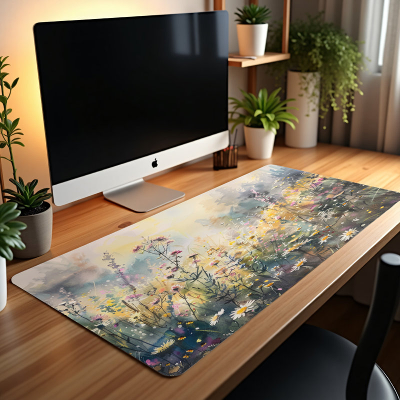 Polyester Desk Pad, 23.6x13.8