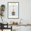 Cadre flottant Sip Happens Boba Tea, design par A Barefoot Stylist