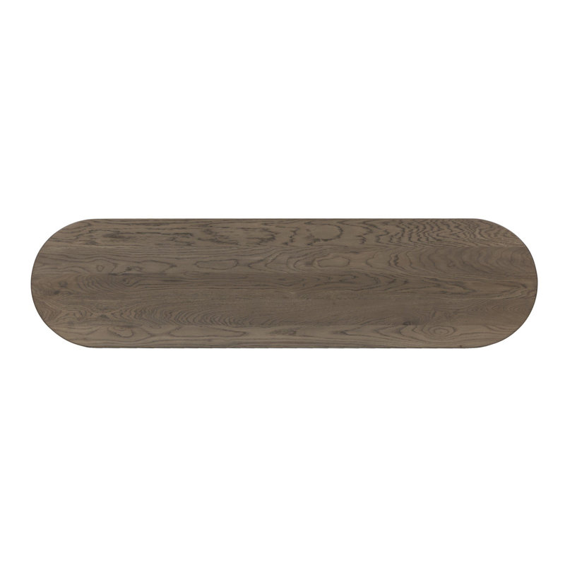 Charnes Console Table, Warm Natural Oak