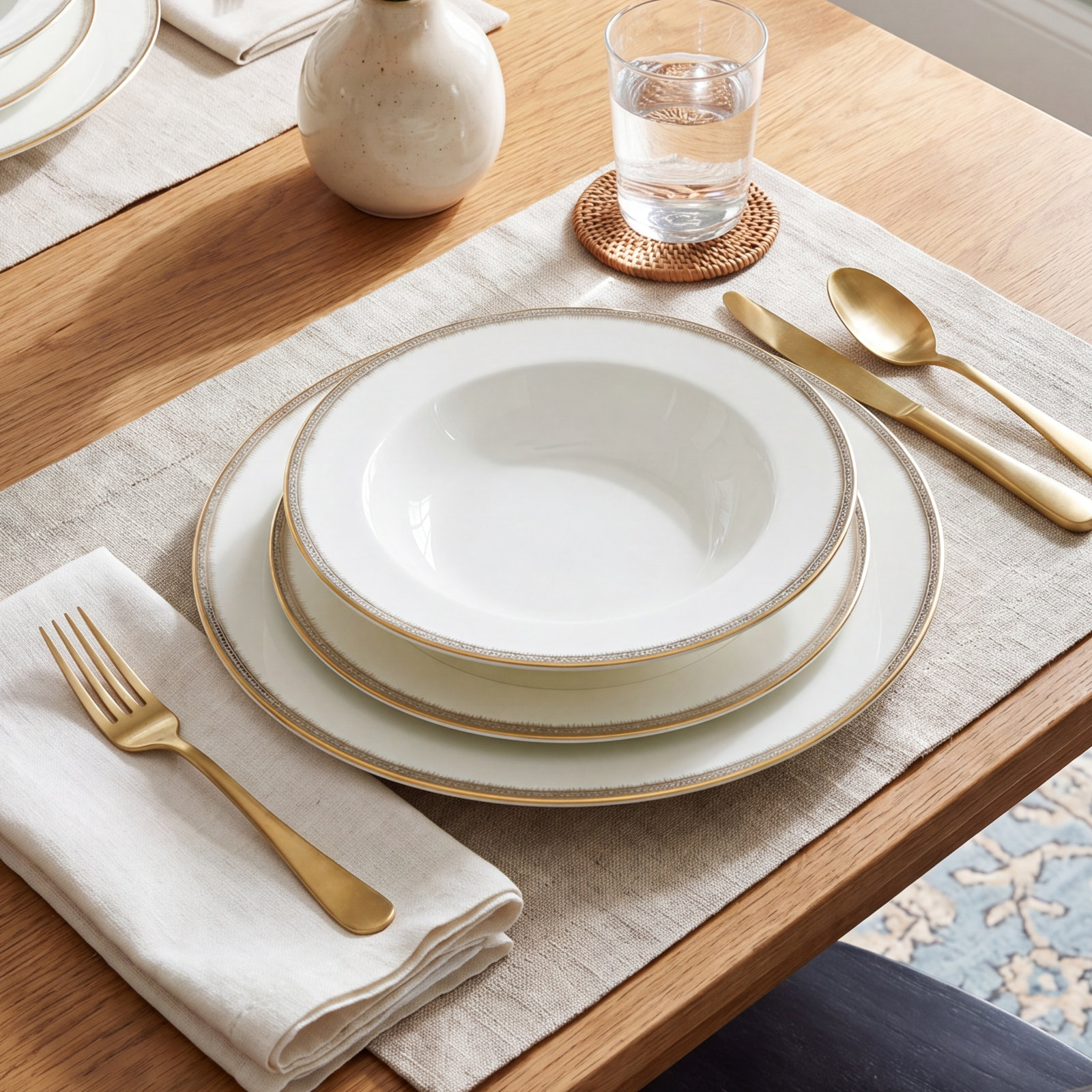 Colorwave Stoneware Dinnerware Set