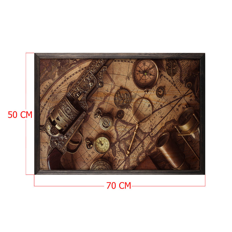 Anonymous - Single Picture Frame Painting on Wood, 50cm H x 70cm W x 1.5cm D