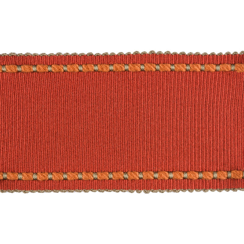 Cable Edge Band Fabric, Spice