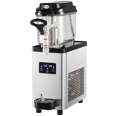 Commercial Slushy Machine, 6L/1.6 Gallons 25 Cups Single-Bowl, 300W 110V