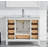 Ethyn 36"W x 18"D Bathroom Vanity with White Carrara Countertop and Undermount Porcelain Sink-197781564-253831058-253830821