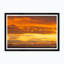 Orange Sunset On The Horizon Print