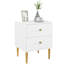 40cm W Manufactured Wood Bedside Table
