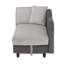 Chaise longue inclinable en mousse avec rangement Gaven-773490574-709288693