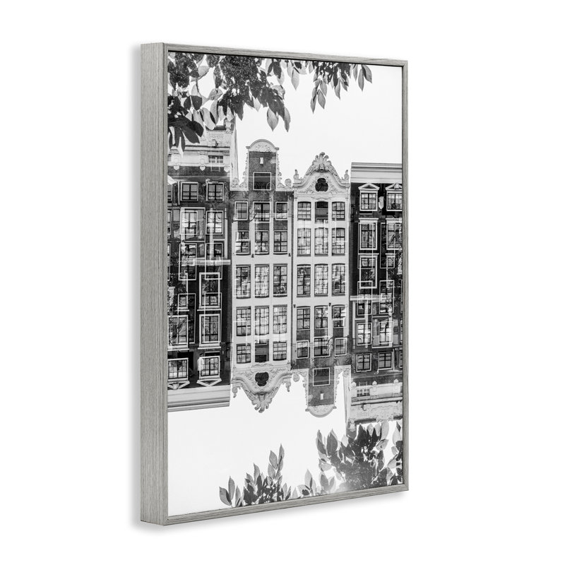 Giclée encadrée, design par Robin Vandenabeele, Estampe numérique Farmhouse, H 30 po x l 20 po