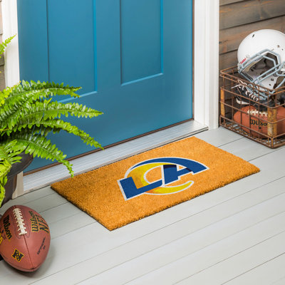 Jeremias NFL Coir Team Logo Outdoor Doormat