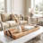38" x 11.8" Extra Large Handwoven Wicker & Wood Tray with Handles – Oversized Long Decorative Tray for TV Console, Dining Table, Centerpiece – Farmhouse, Boho, Rustic Style-496234297