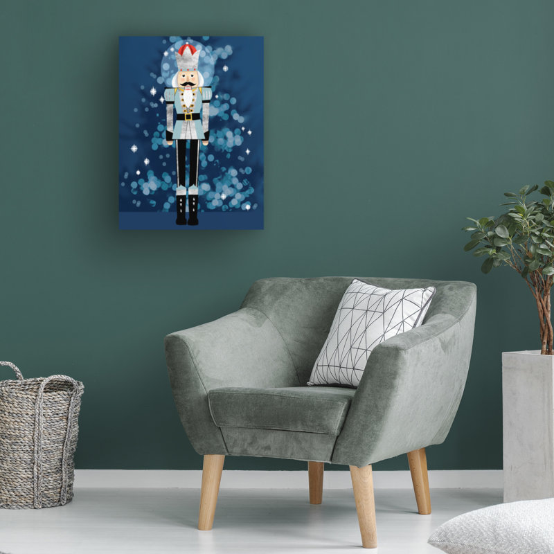 "George Oliver Grace Popp Disco Nutcracker II", art mural sur toile WAG37619, H 19 po x l 14 po