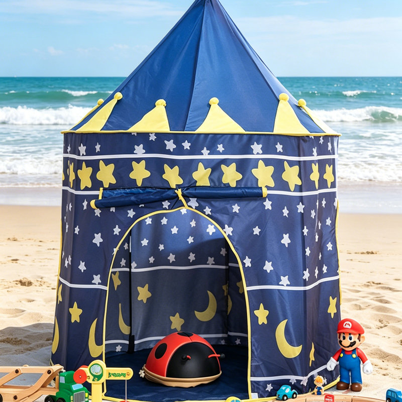 Living And Home 105cm W x 105cm D Pop-Up Play Tent
