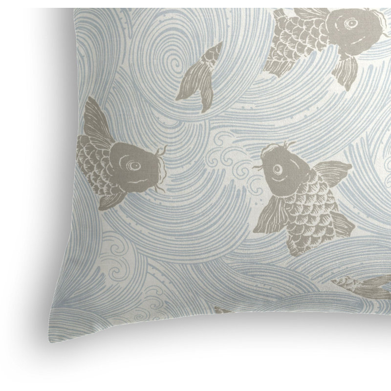Stream Up Square Pillow Cover & Insert, 24" x 24"